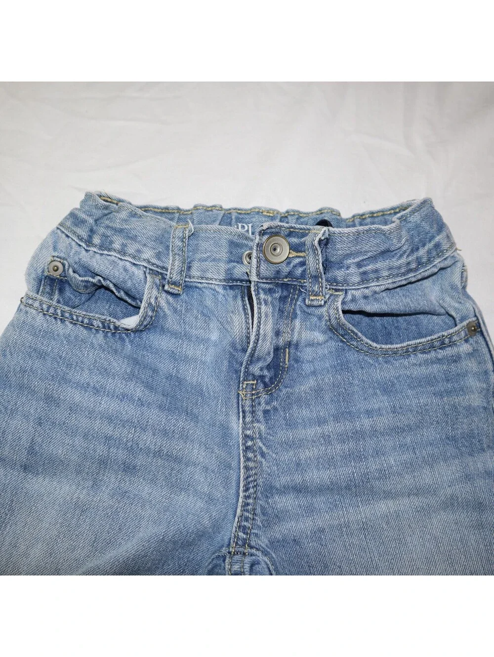 The Children's Place Boys Denim Shorts Size 5 Light Blue